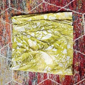 Lane Bryant wrap skirt with ombre floral pattern